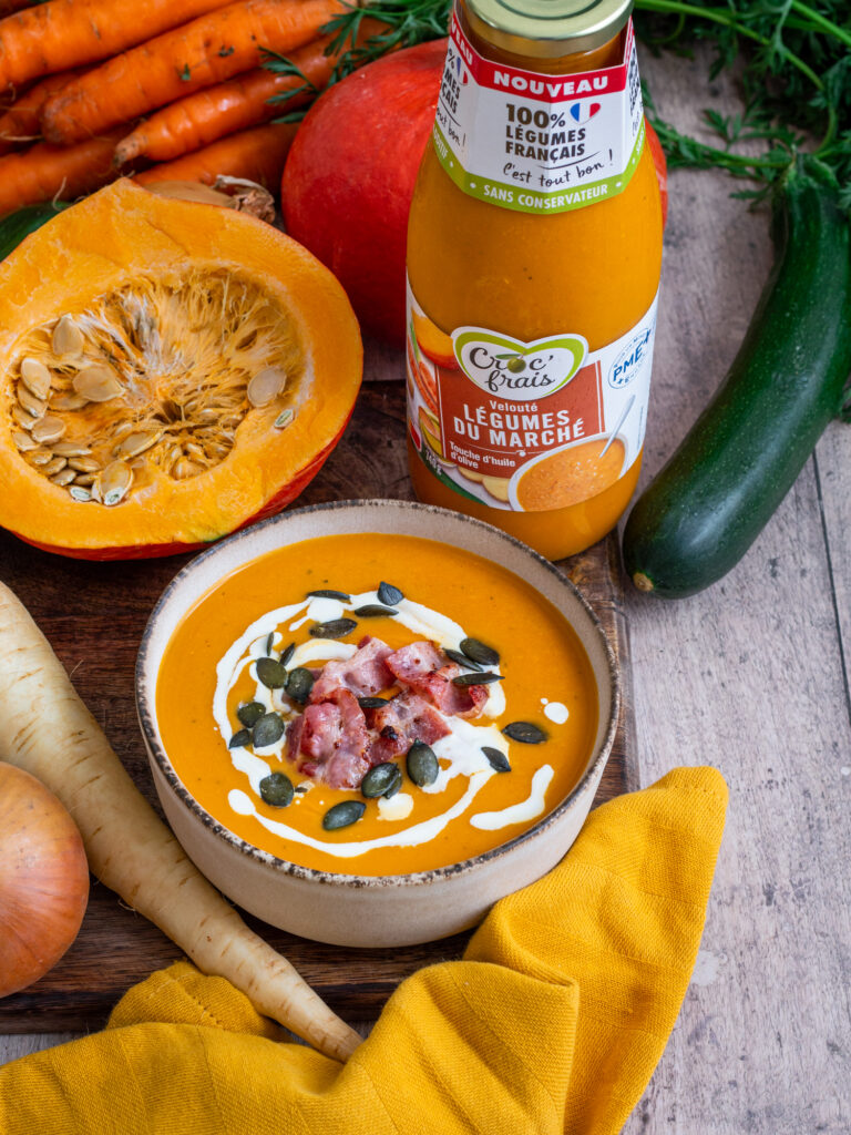 Soupe de légumes de la marque croc'frais