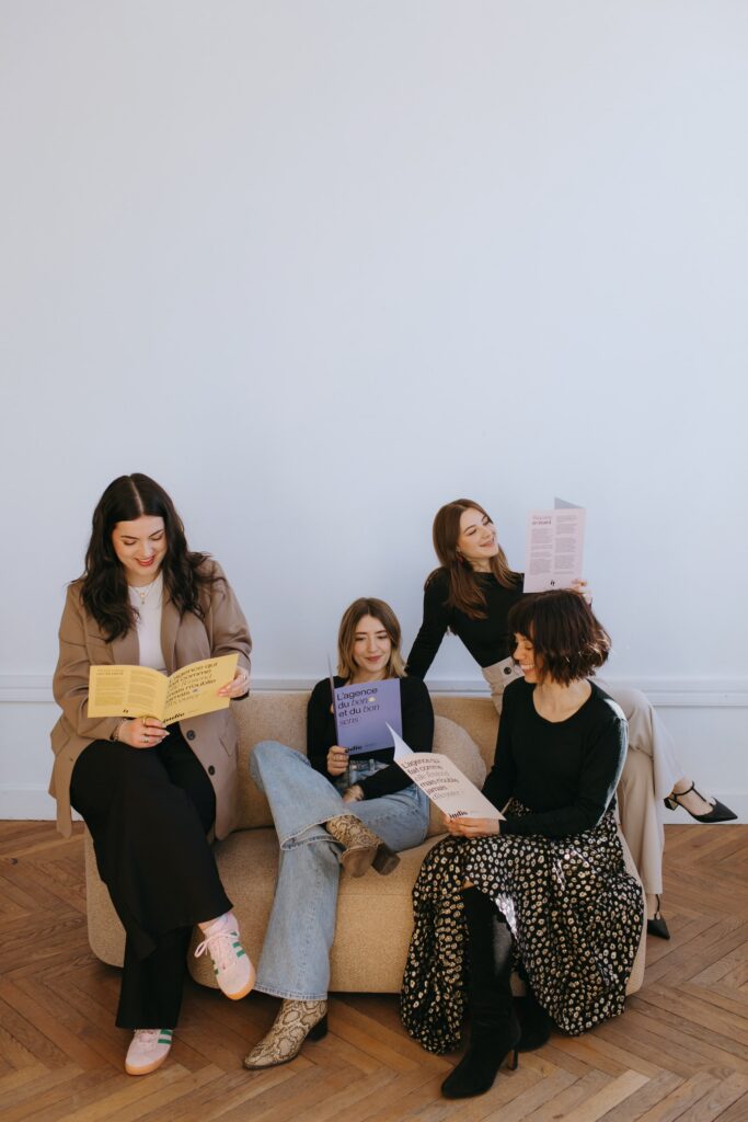 Photo de l'équipe de l'agence Indie à Lyon