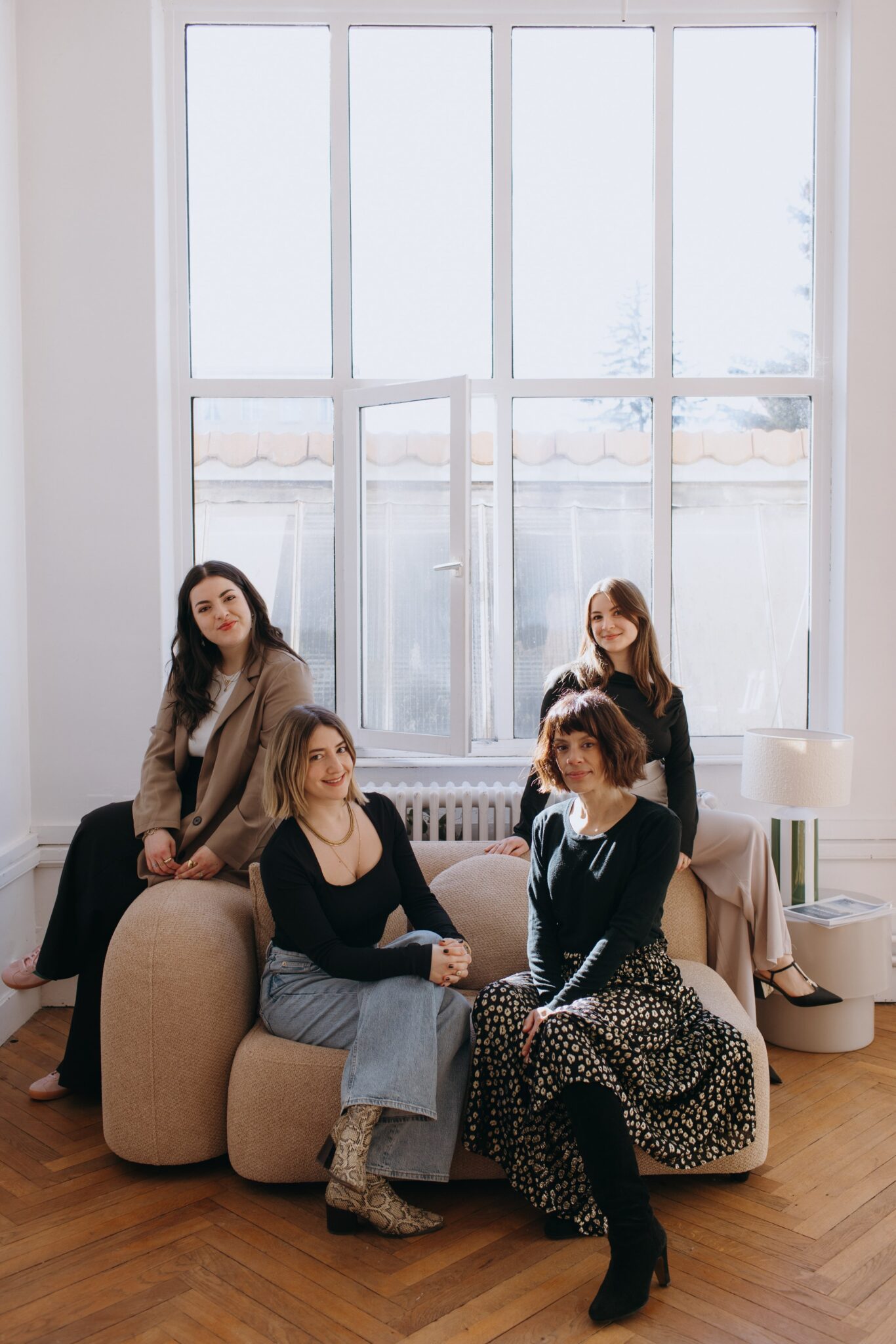 Photo de l'équipe de l'agence Indie à Lyon