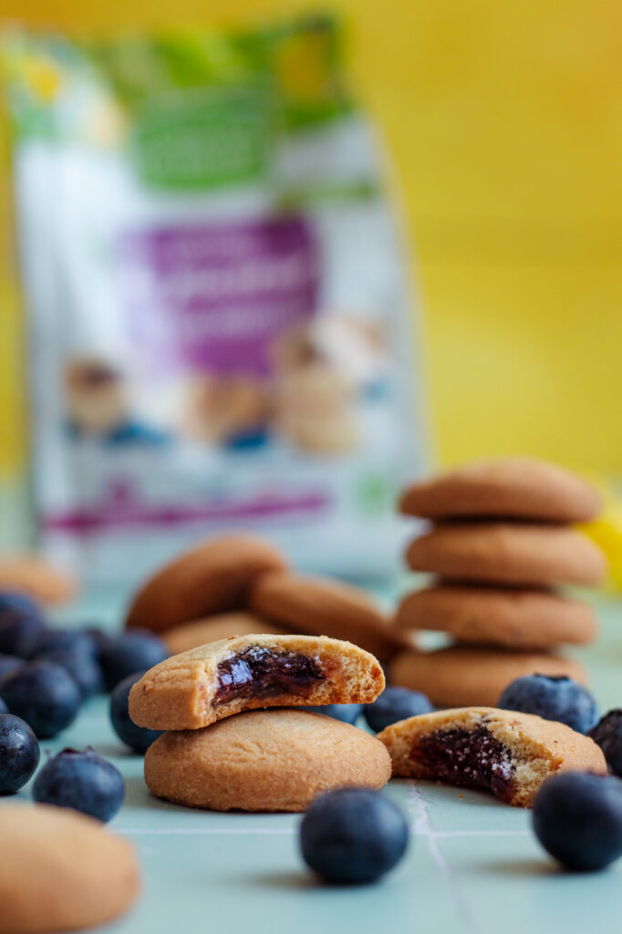 Biscuits aux fruits de la marque Le Moulin du Pivert, client de l'agence Indie