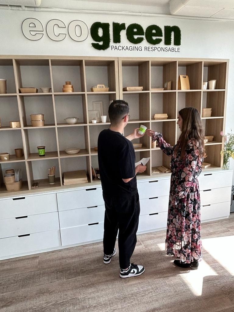 Equipements de maison et bureau écologiques de la marque Ecogreen Packaging, client de l'agence Indie