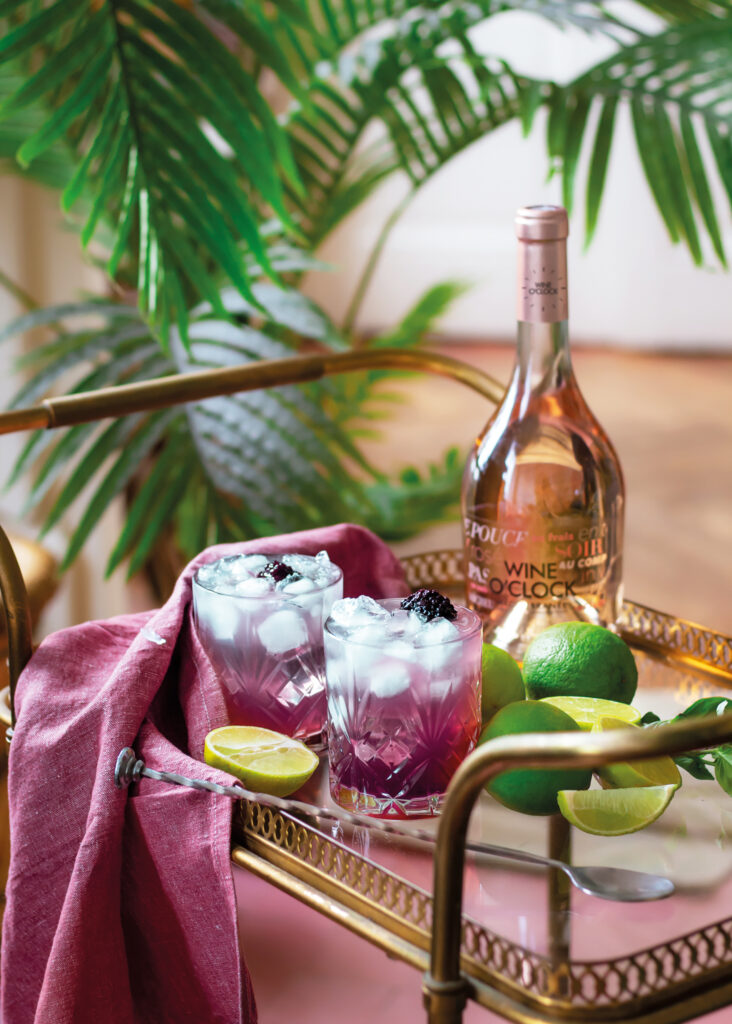 Wine O'clock marque de vin et client de l'agence indie